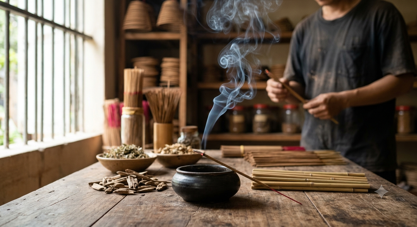 Đặc điểm của làn khói và mùi hương khi sử dụng